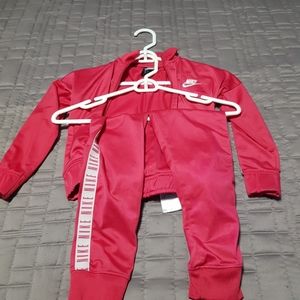 Nike hot pink tracksuit. 2-piece s